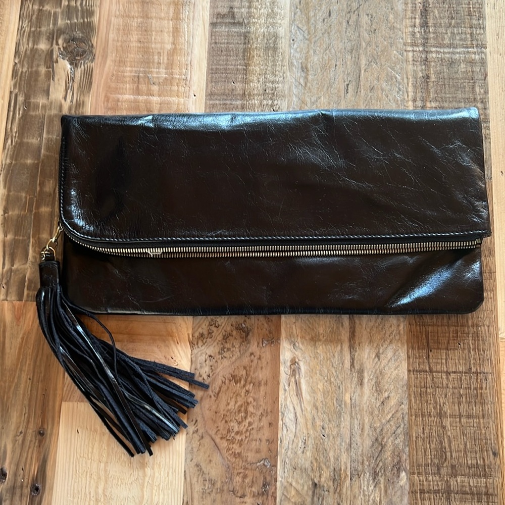 HOBO Clutch with Fringe